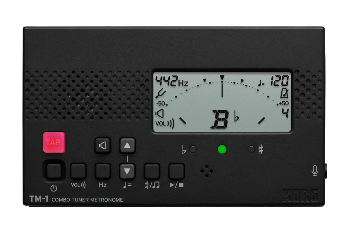 KORH TM1 Tuner Metronome (Black / White)