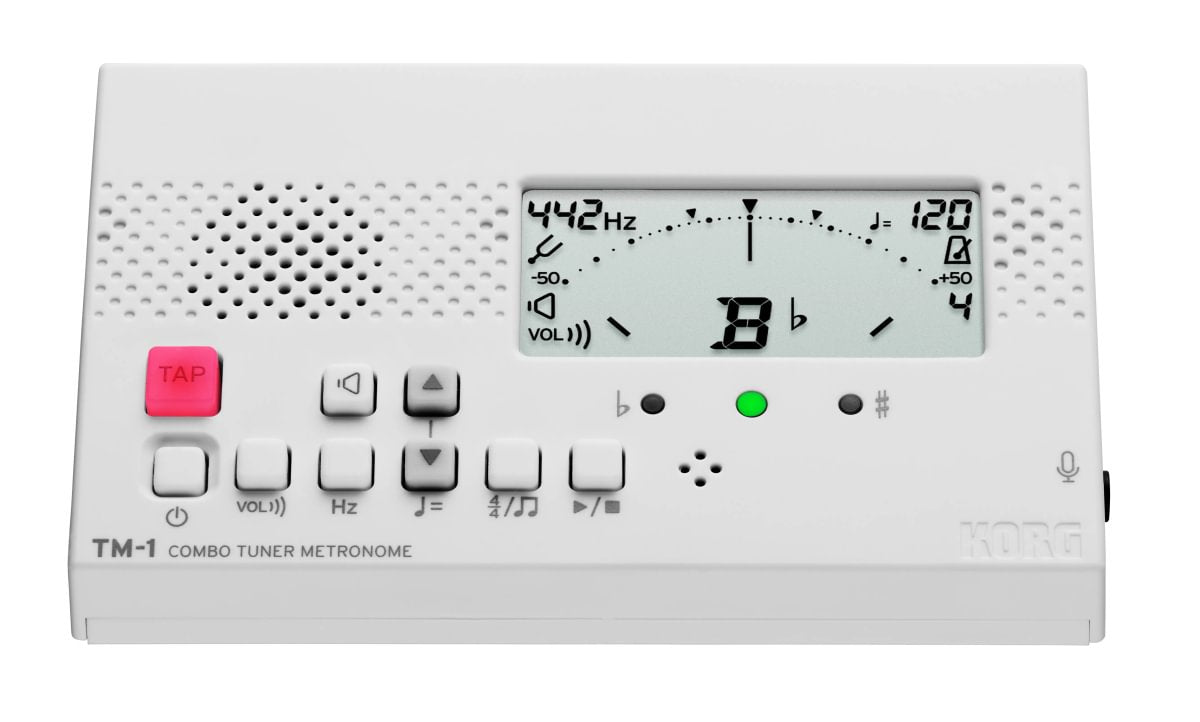 KORH TM1 Tuner Metronome (Black / White)