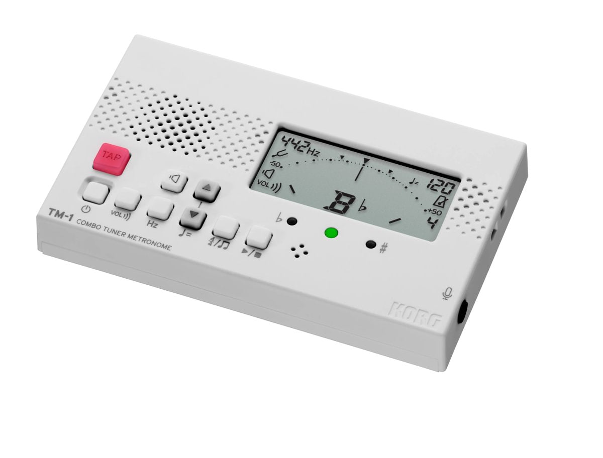 KORH TM1 Tuner Metronome (Black / White)