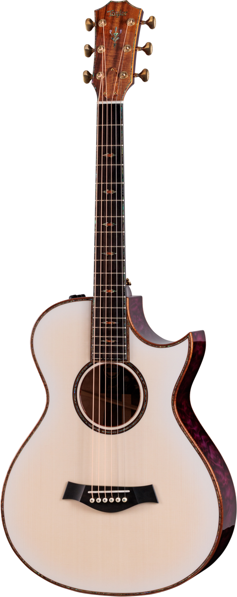 Taylor C12ce 12-Fret B6006 – Grand Concert, Lutz Spruce/Quilted Big Leaf Maple