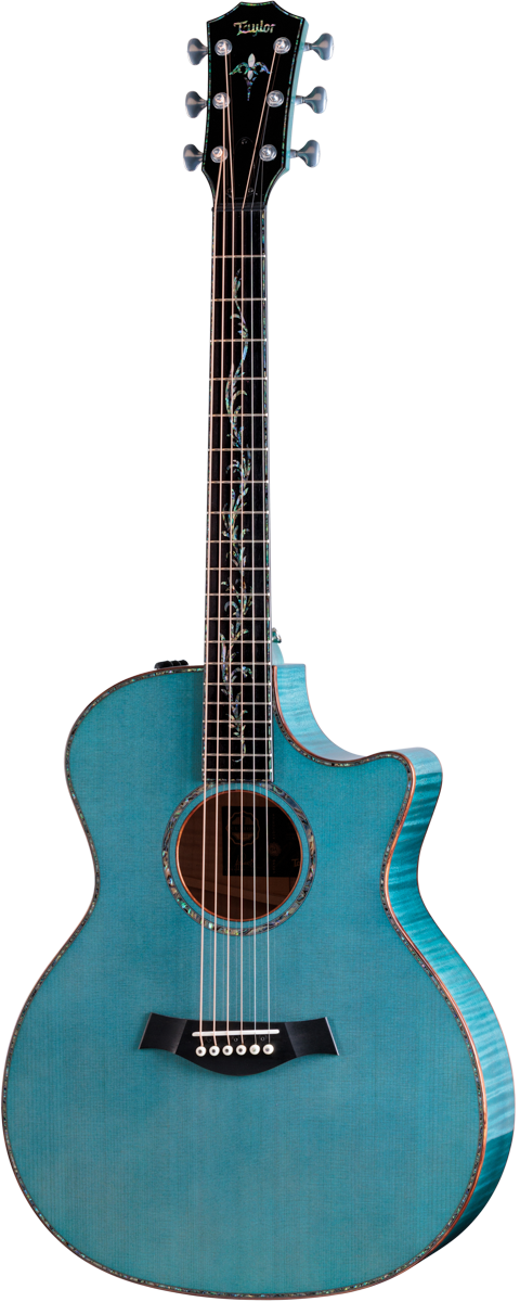 Taylor C14ce B6023 – Grand Auditorium, Lutz Spruce/Figured Big Leaf Maple