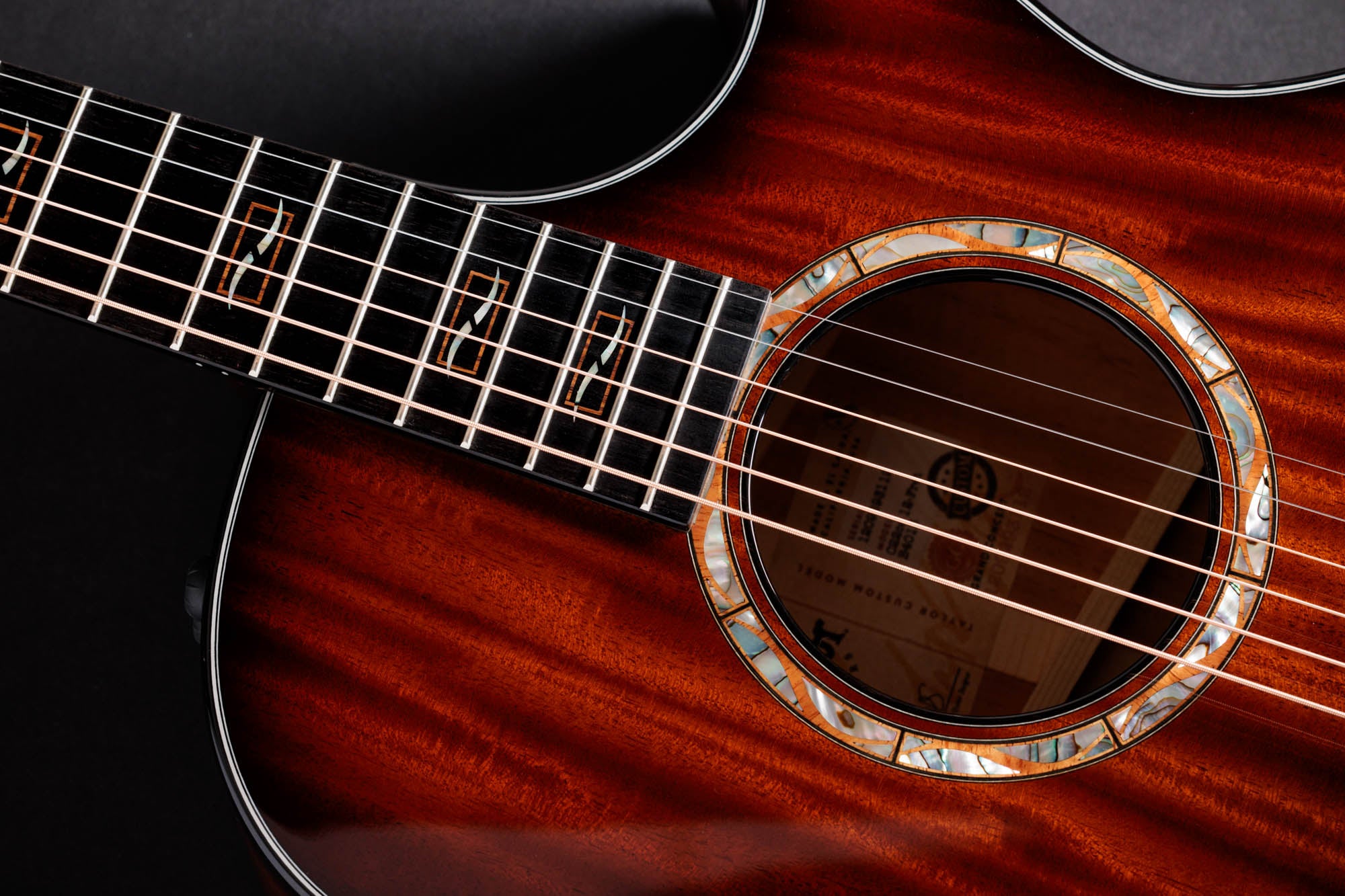 Taylor Custom #13: C22e 12-Fret B4013 – Grand Concert, Ribbon Mahogany/Ribbon Mahogany, 12-Fret