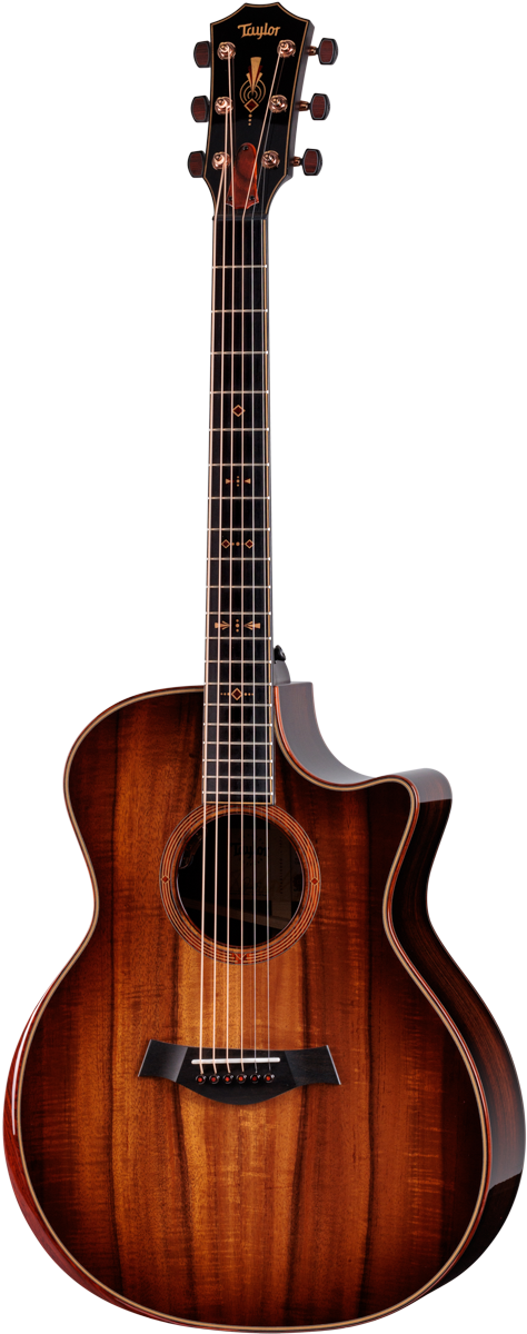 Taylor C24ce B5013 – Grand Auditorium, Figured Hawaiian Koa/Indian Rosewood