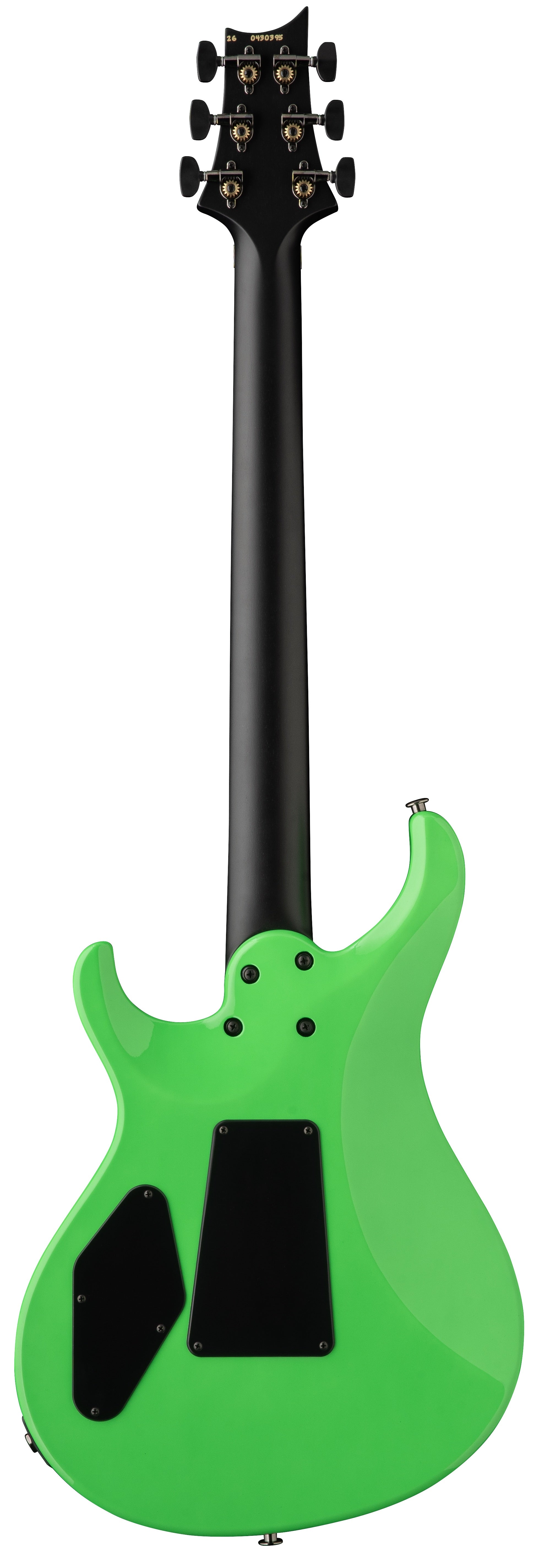 PRS Tekton (Floyd) - NN - Neon Green (black satin neck)