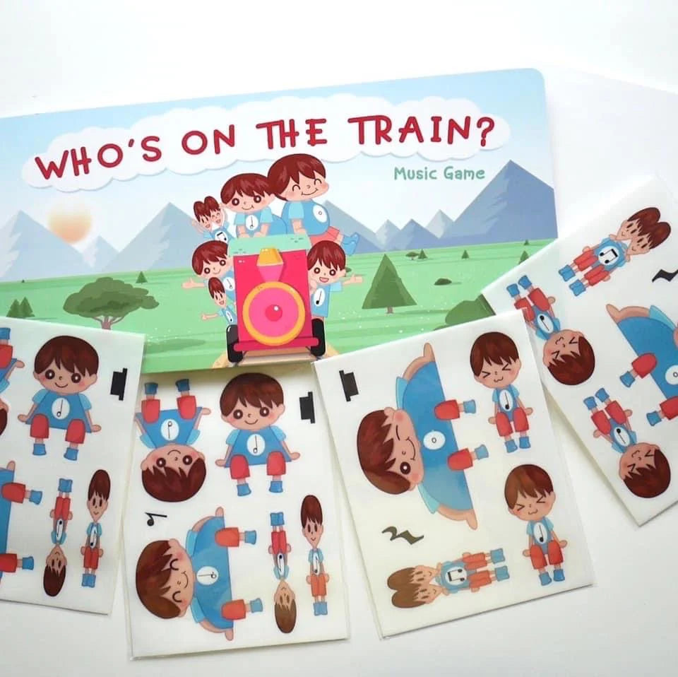 音樂拍子節奏教材套 Who’s on the train? Rhythm Music Game