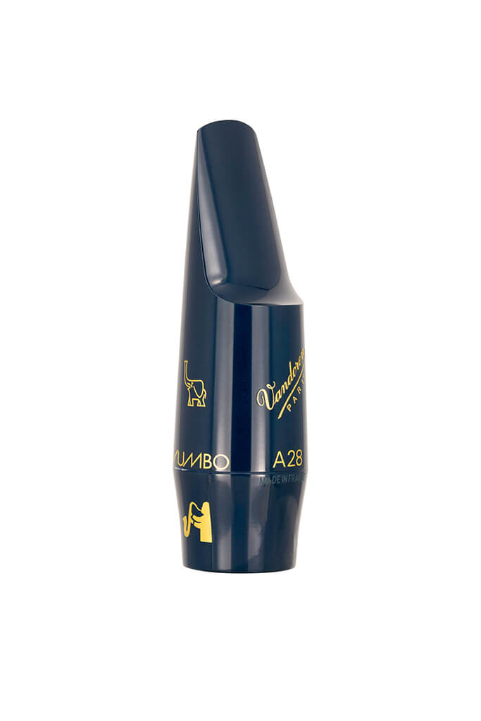 Vandoren Jumbo Java Series A28 Blue Ebonite Alto Saxophone Hard Rubber Mouthpiece