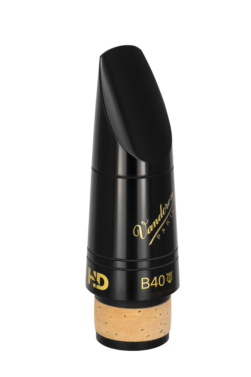 Vandoren HD Ebony Series B40 Lyre Bb Clarinet Hard Rubber Mouthpiece