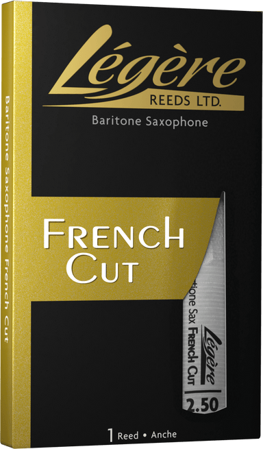 Legere French Cut Baritone Saxophone Synthetic Reed