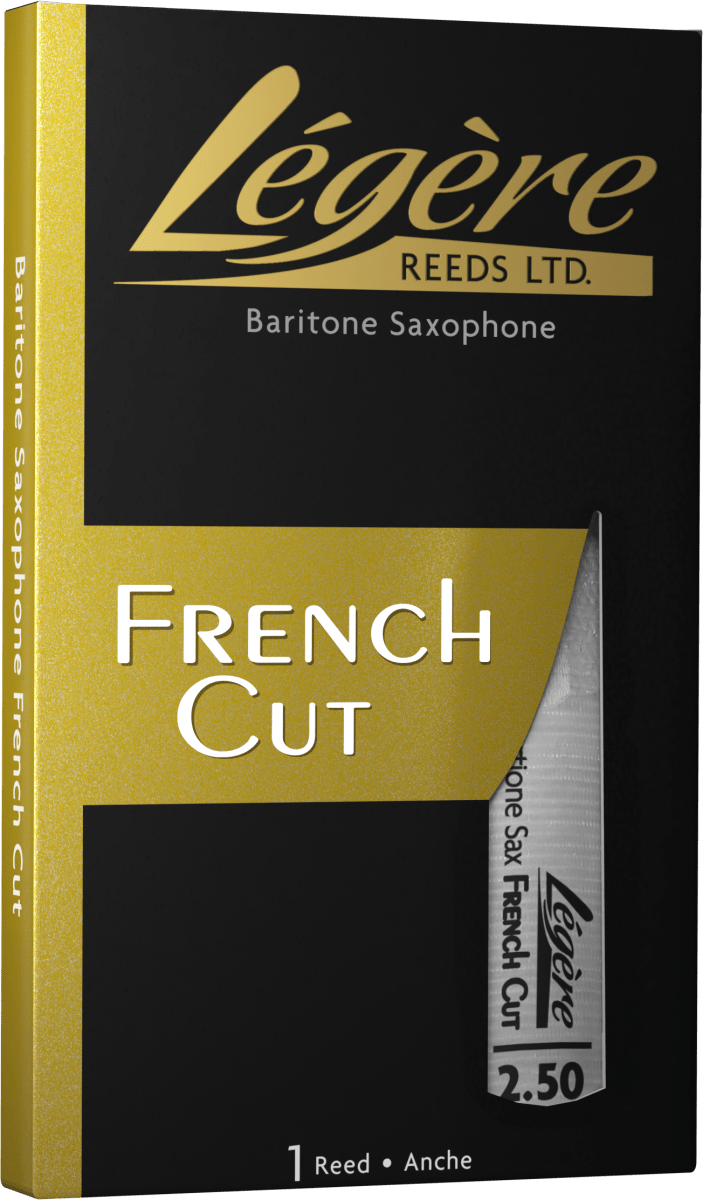Legere French Cut Baritone Saxophone Synthetic Reed