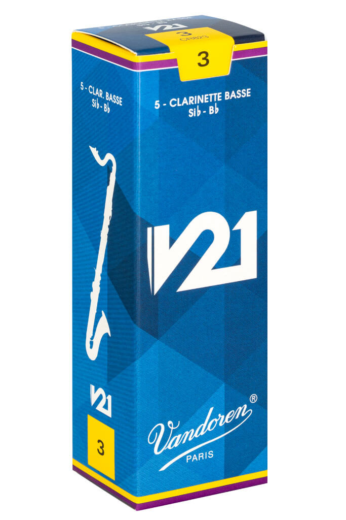 Vandoren V21 Series Bass Clarinet Reeds