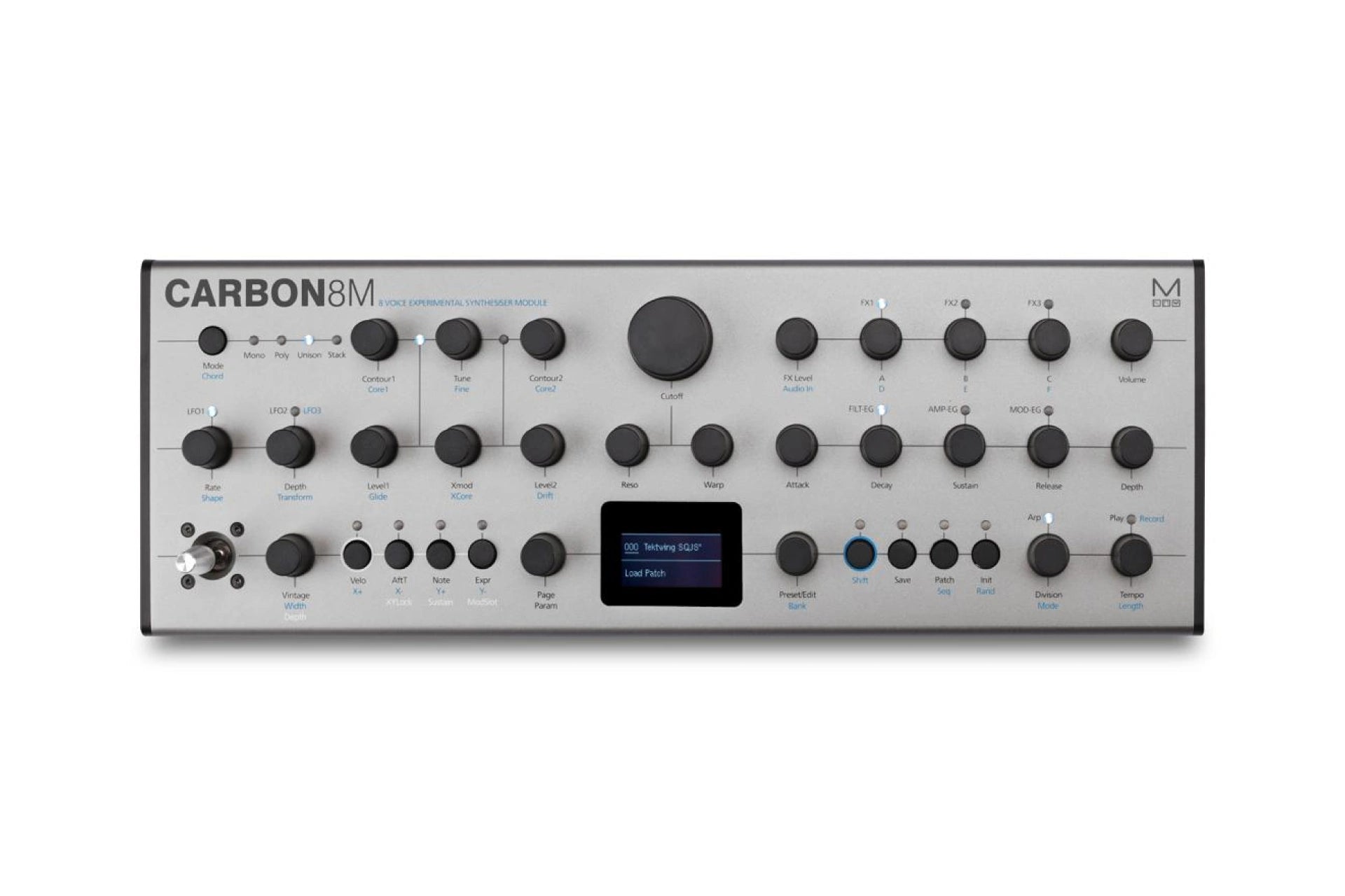 Modal Electronics CARBON8M - 8 Voice Experimental Synthesizer Module