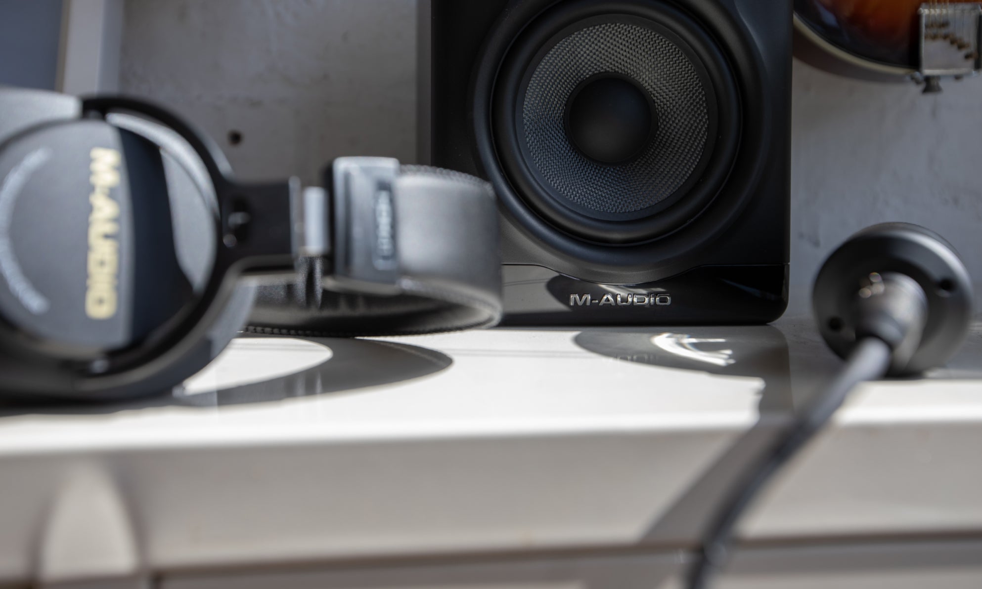 M-Audio BX5BT Powered Desktop Studio Monitors (Pair) with Bluetooth and App Control