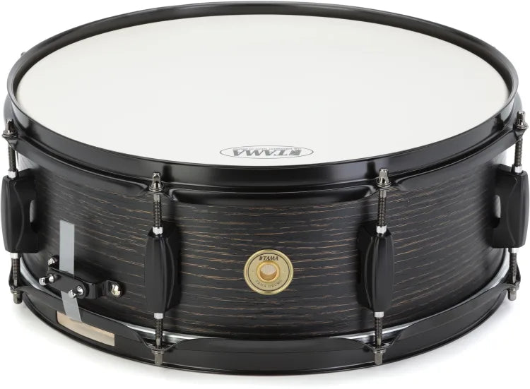 TAMA Woodworks 14" x 5.5" Snare Drum - Black Oak Wrap