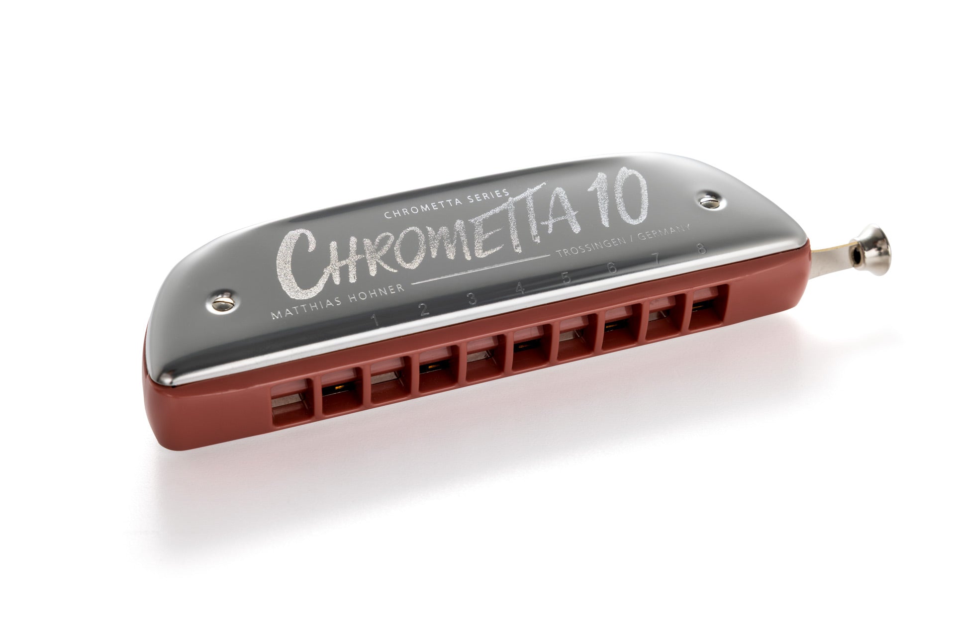 Hohner Chrometta 10 Color Edition,  10孔半音階口琴, C調