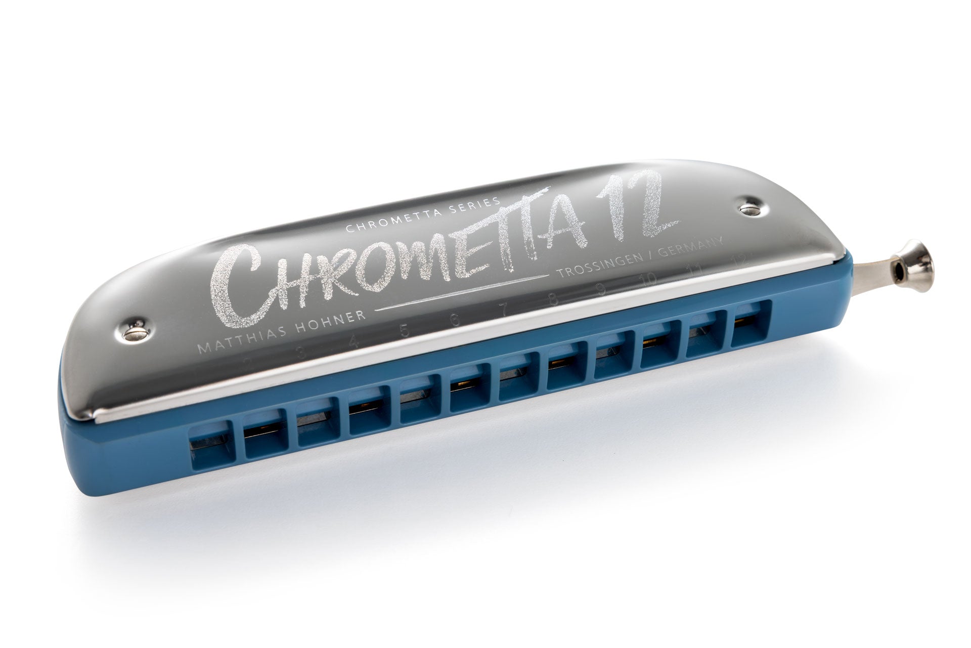 Hohner Chrometta 12 Color Edition,  12孔半音階口琴, C調