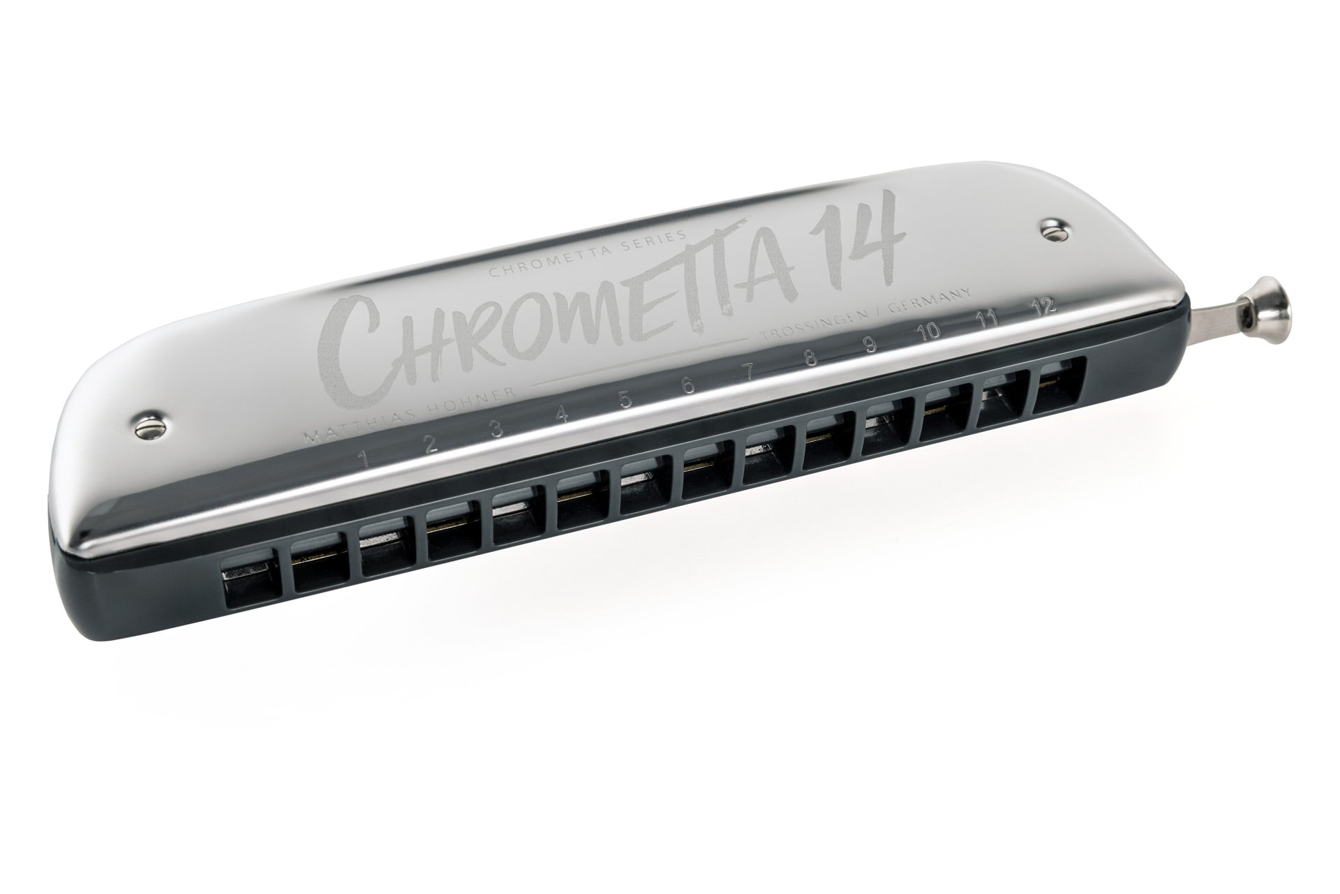 Hohner Chrometta 14 Color Edition,  14孔半音階口琴, C調