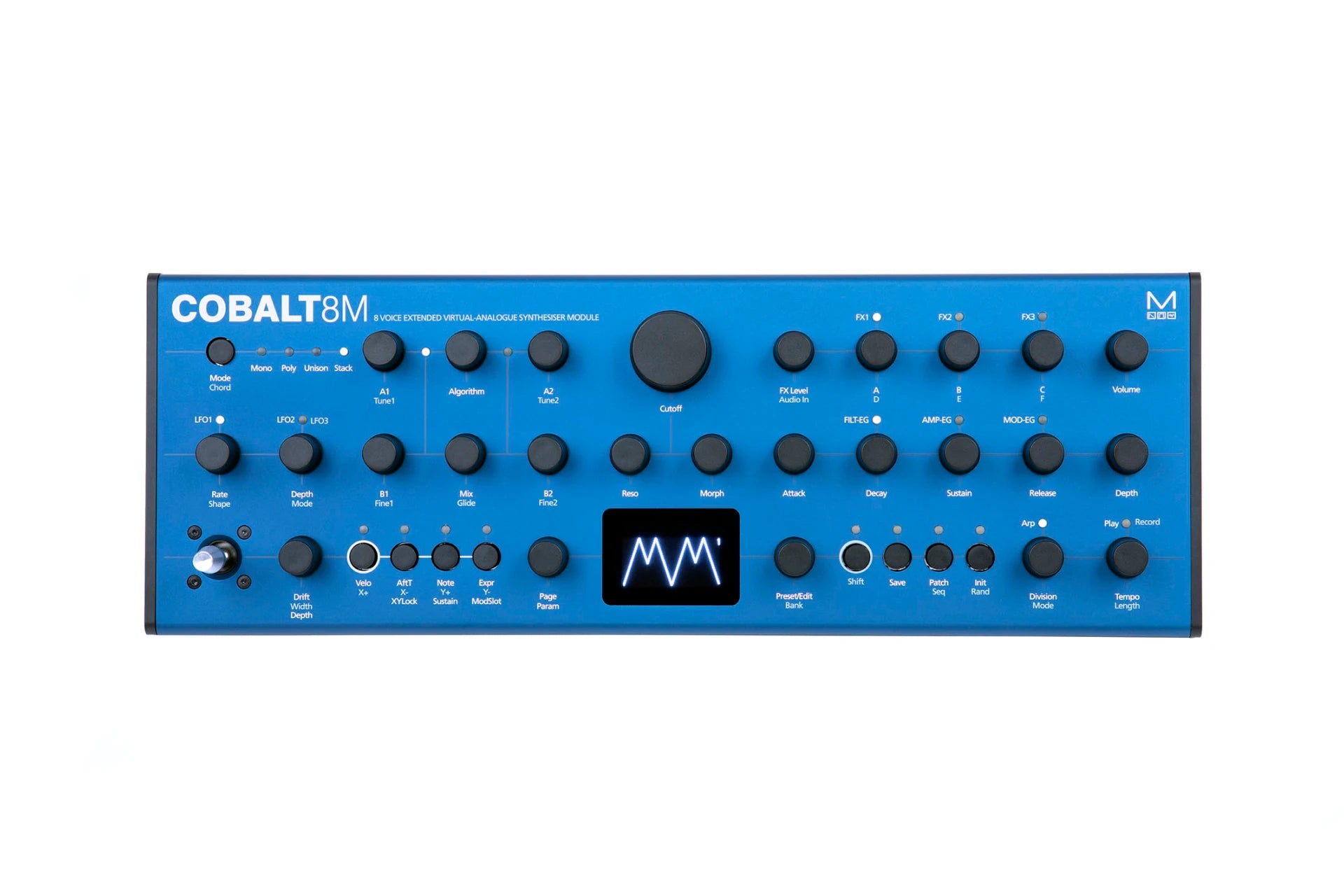 Modal Electronics COBALT8M - 8 Voice Extended Virtual Analog Synthesizer Module
