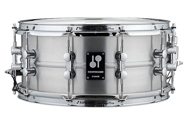 SONOR Kompressor Series Aluminum Snare (Available In 3 Sizes)