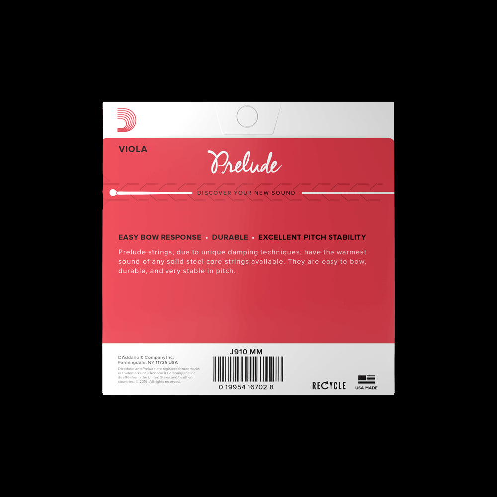 D'addario Prelude Viola String Set