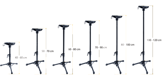 Hercules DS753BB 雙向低音銅管樂架 2-Way Low Brass Stand