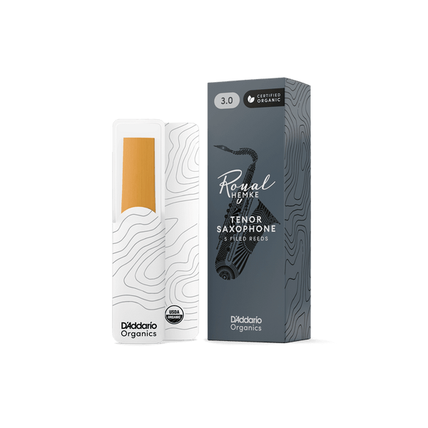 D'addario Royal Hemke Organic Tenor Saxophone Reed