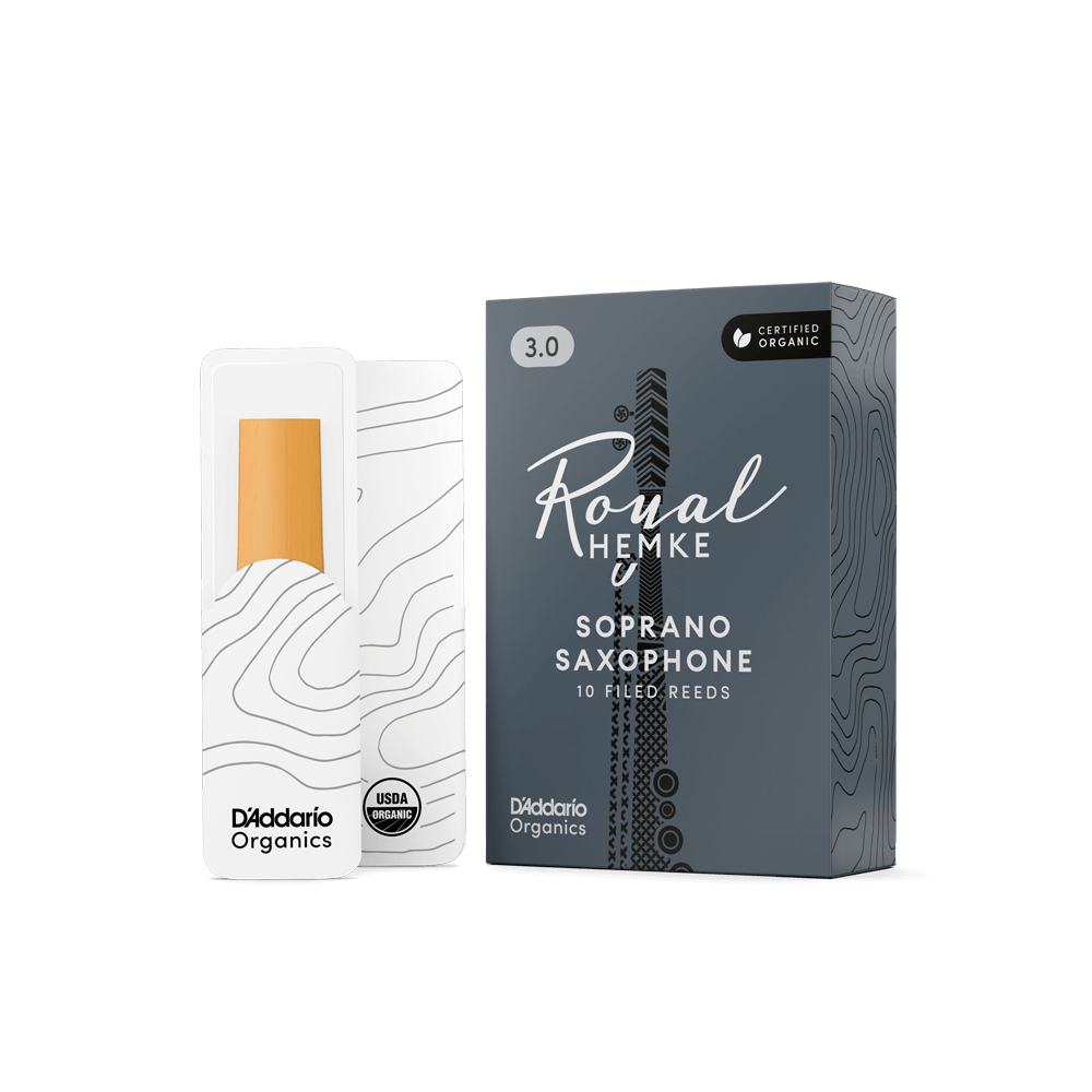 D'addario Royal Hemke Organic Soprano Saxophone Reed