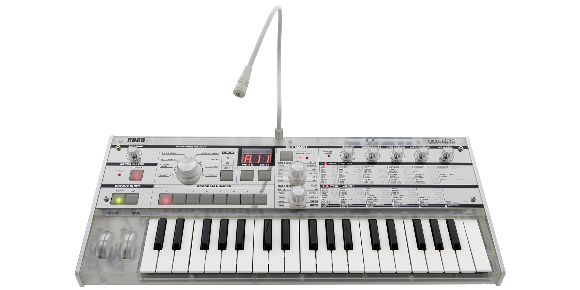 Korg microKORG S Synthesizer/Vocoder with Speaker — Tom Lee Music