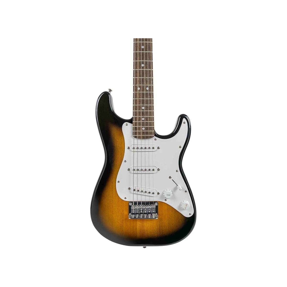 Squier FSR Mini Stratocaster, Brown Sunburst