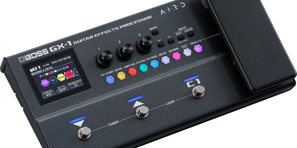 BOSS GX-1 GUITAR EFFECTS PROCESSOR 本体 BOSS GX-1 Guitar Effects Processor — Tom Lee Music