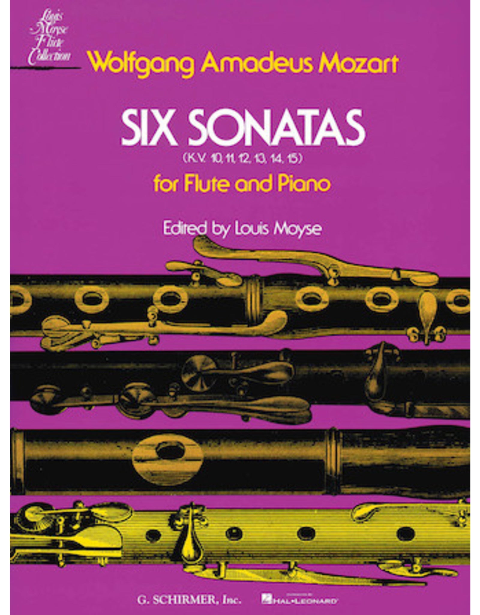 (#415) Mozart: Six Sonatas KV 10-15 for Flute and Piano