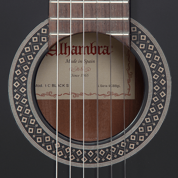 Alhambra 1 C Black Satin