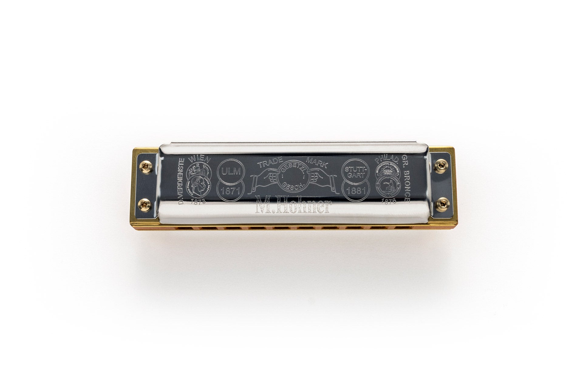 [新設計琴盒] Hohner Marine Band Deluxe 10孔全音階口琴 (多音調選擇)