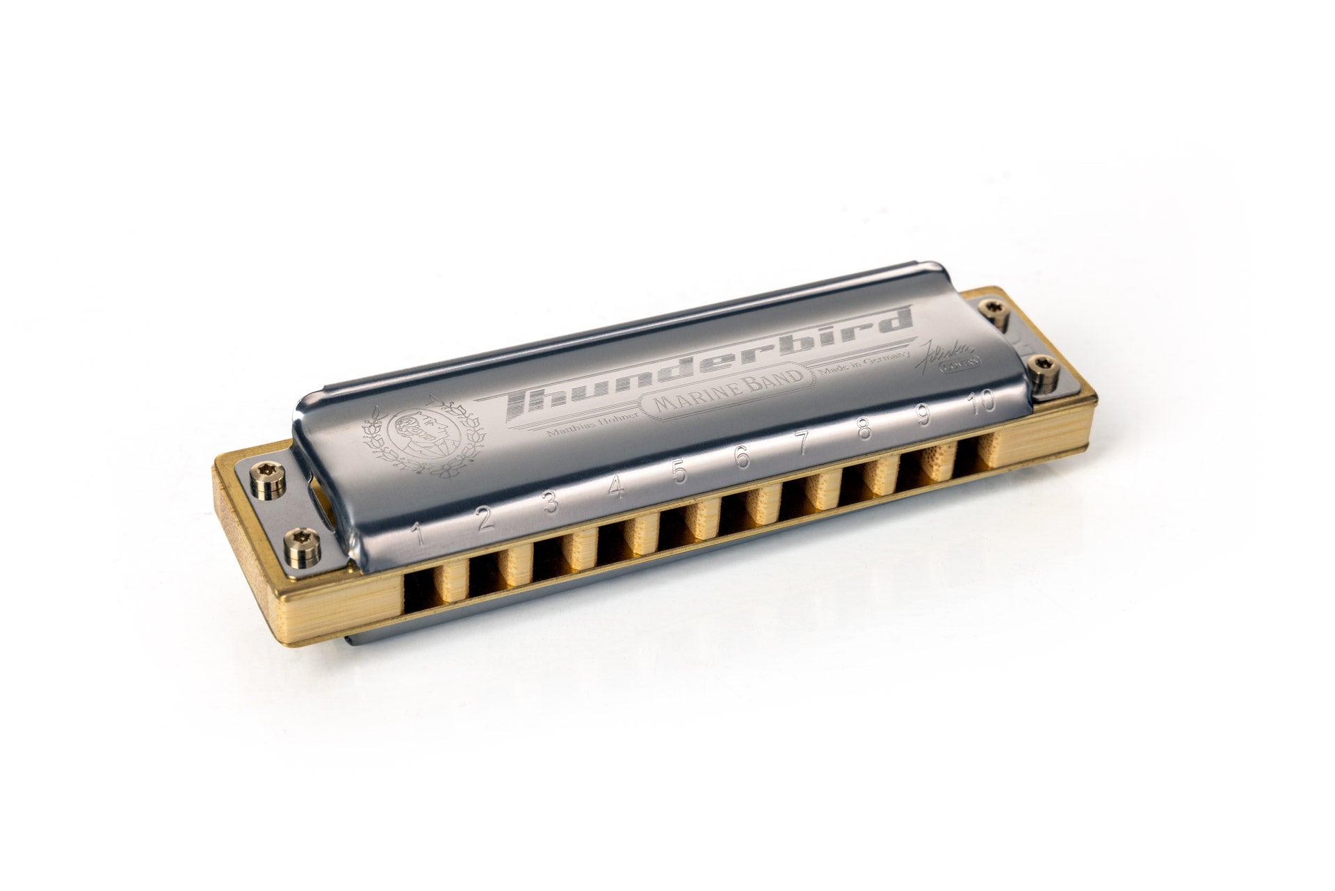 [新設計琴盒] Hohner Marine Band Thunderbird 10孔全音階口琴 (多音調選擇)