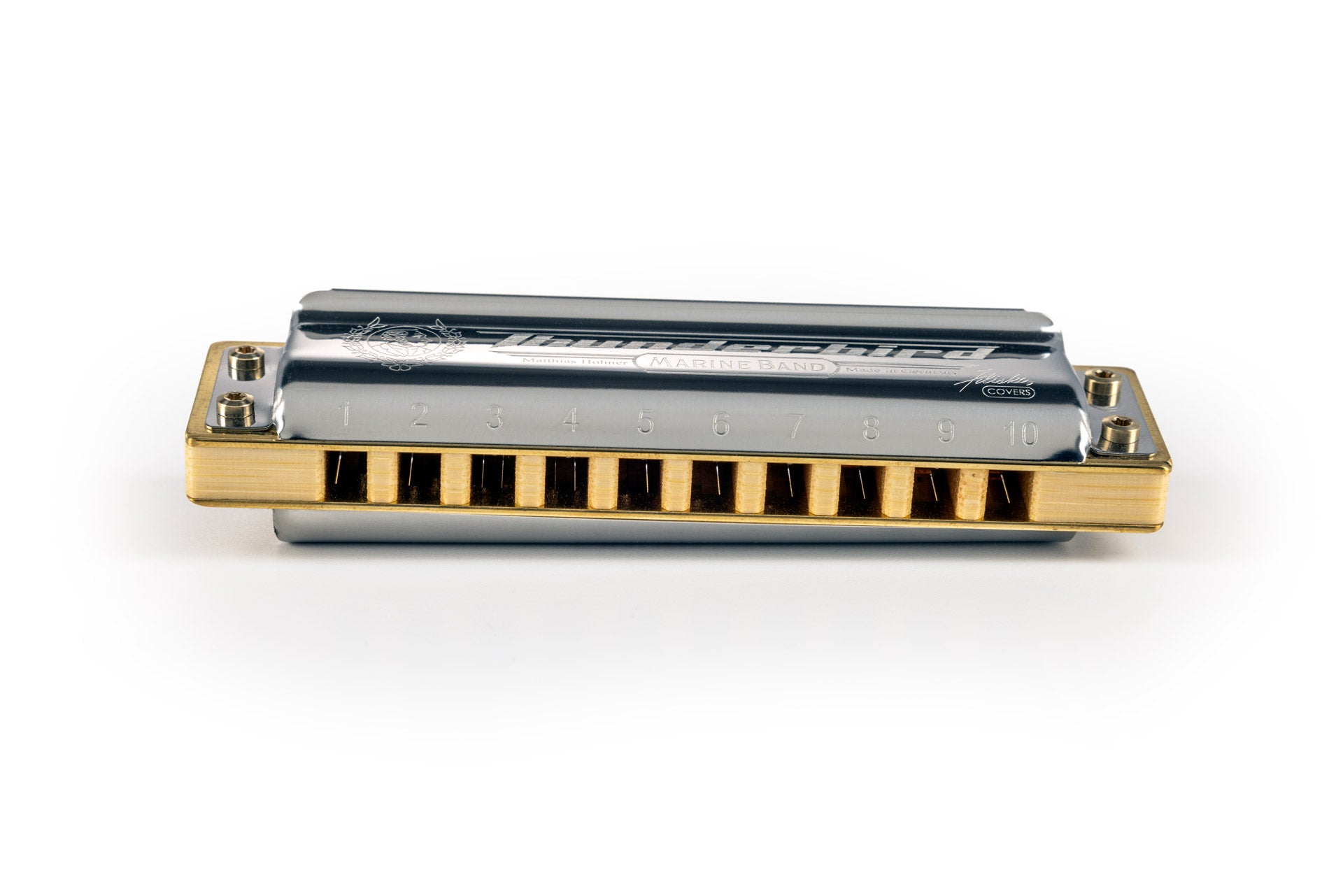 [新設計琴盒] Hohner Marine Band Thunderbird 10孔全音階口琴 (多音調選擇)