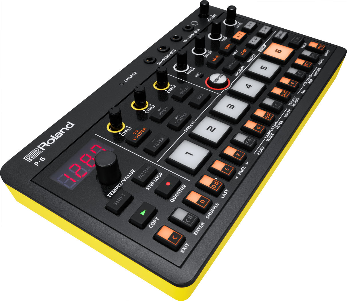 Roland AIRA Compact P-6 Creative Sampler — Tom Lee Music