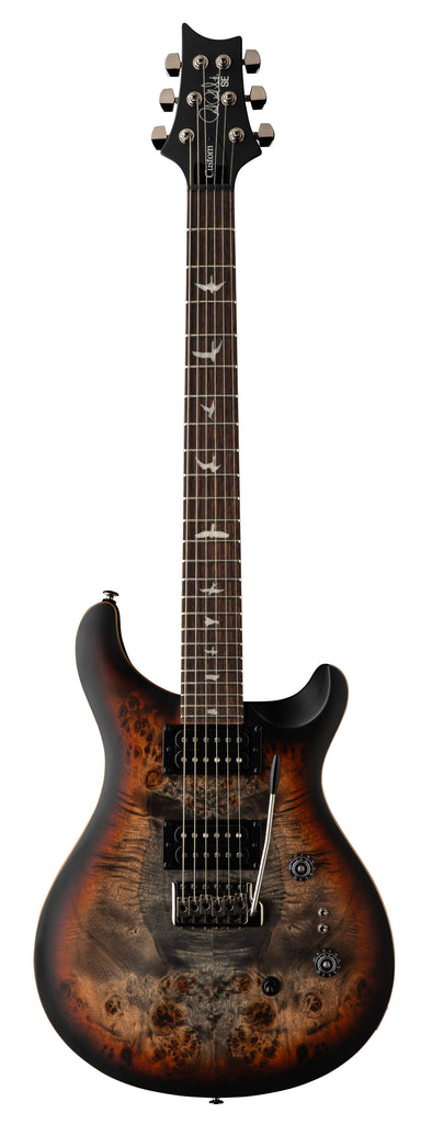 PRS SE Custom 24-08 Poplar Burl Limited Edition (Charcoal Cherry