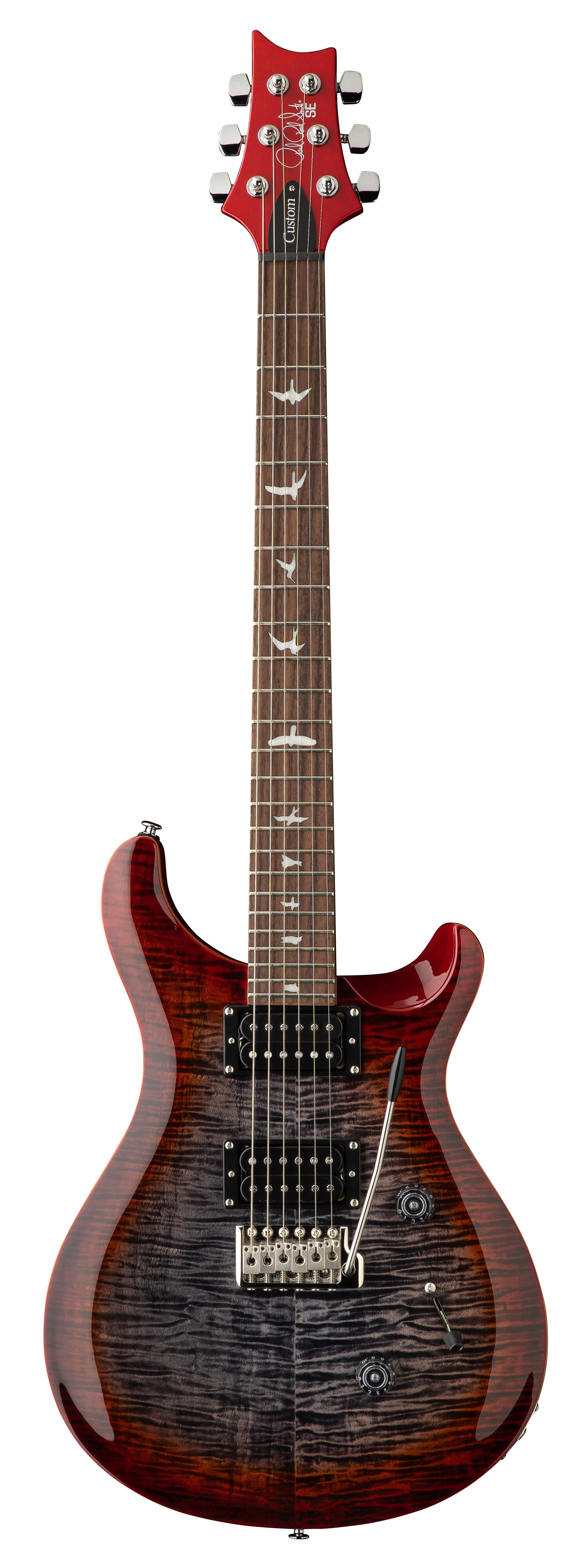 限定値下げPRS SE Custom24CharcoalCherry Burst PRS SE Custom 24 (Charcoal Cherry Burst) — Tom Lee Music