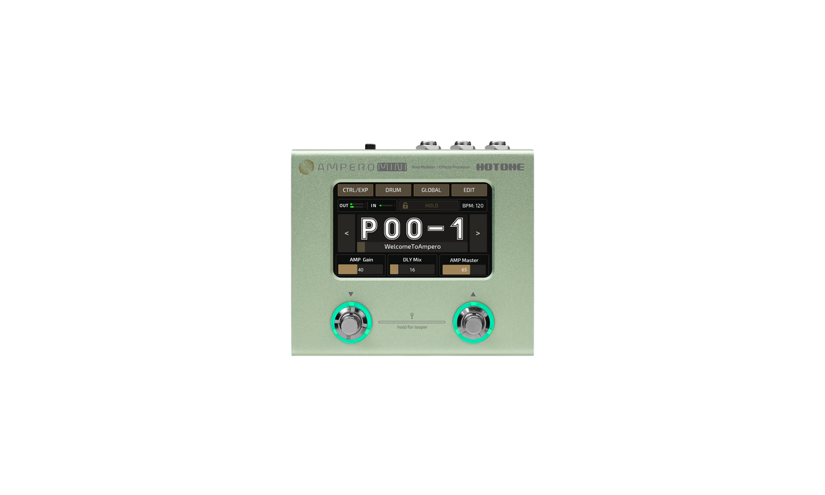 Hotone Ampero Mini (Matcha) — Tom Lee Music