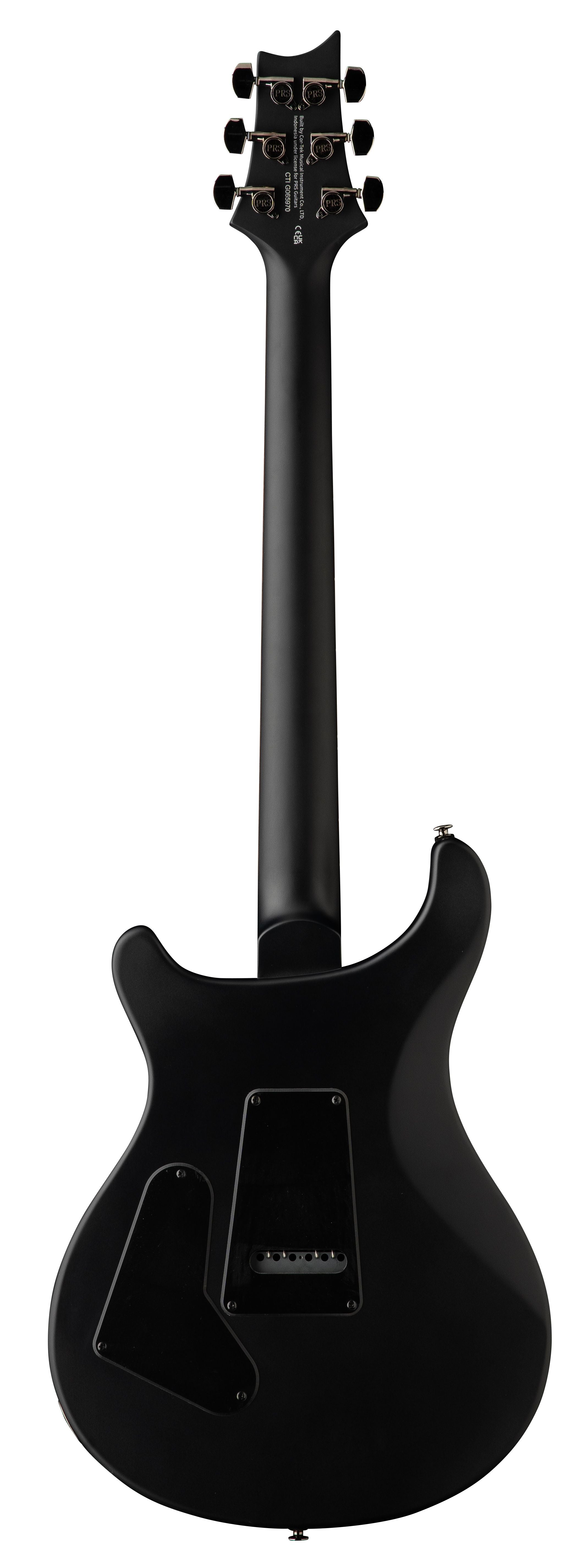 PRS SE Custom 24-08 Poplar Burl Limited Edition (Charcoal Cherry Midnight Burst)