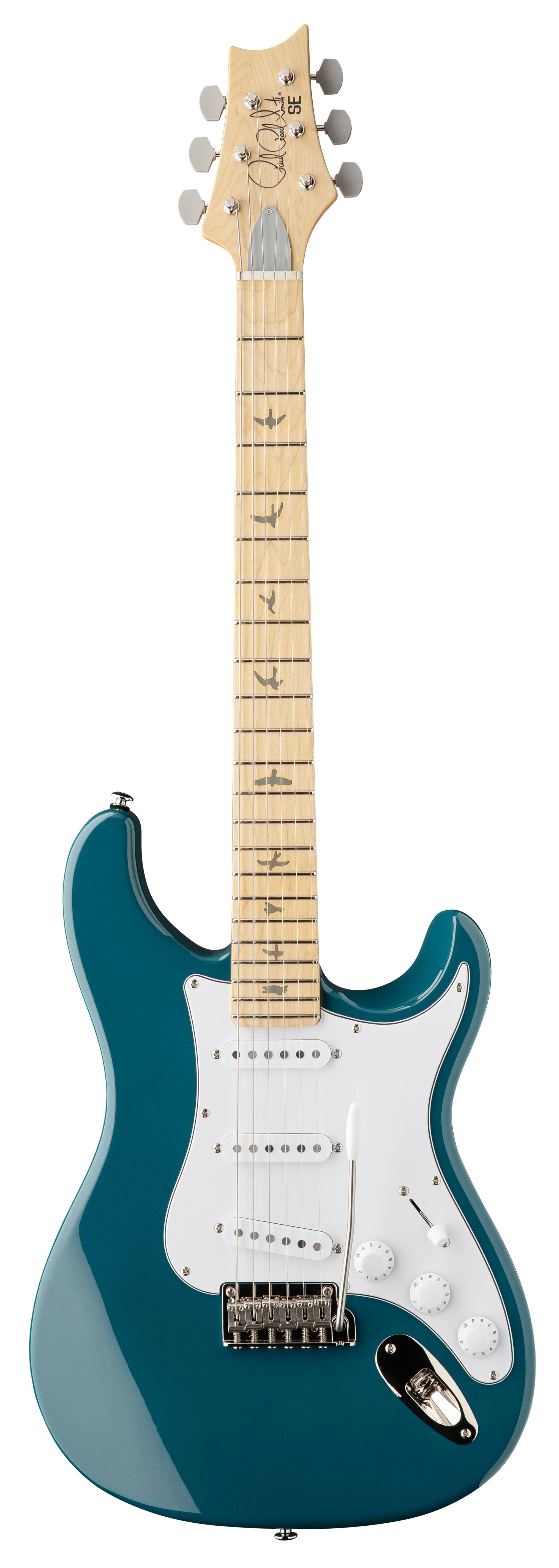 PRS SE Silver Sky Maple (Nylon Blue)