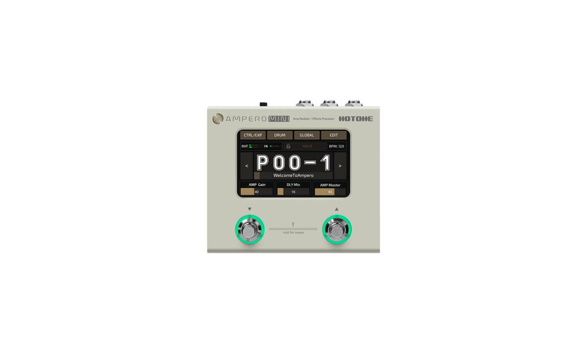 Hotone Ampero Mini (Vanilla) — Tom Lee Music Hotone Ampero Mini (Vanilla) — Tom Lee Music