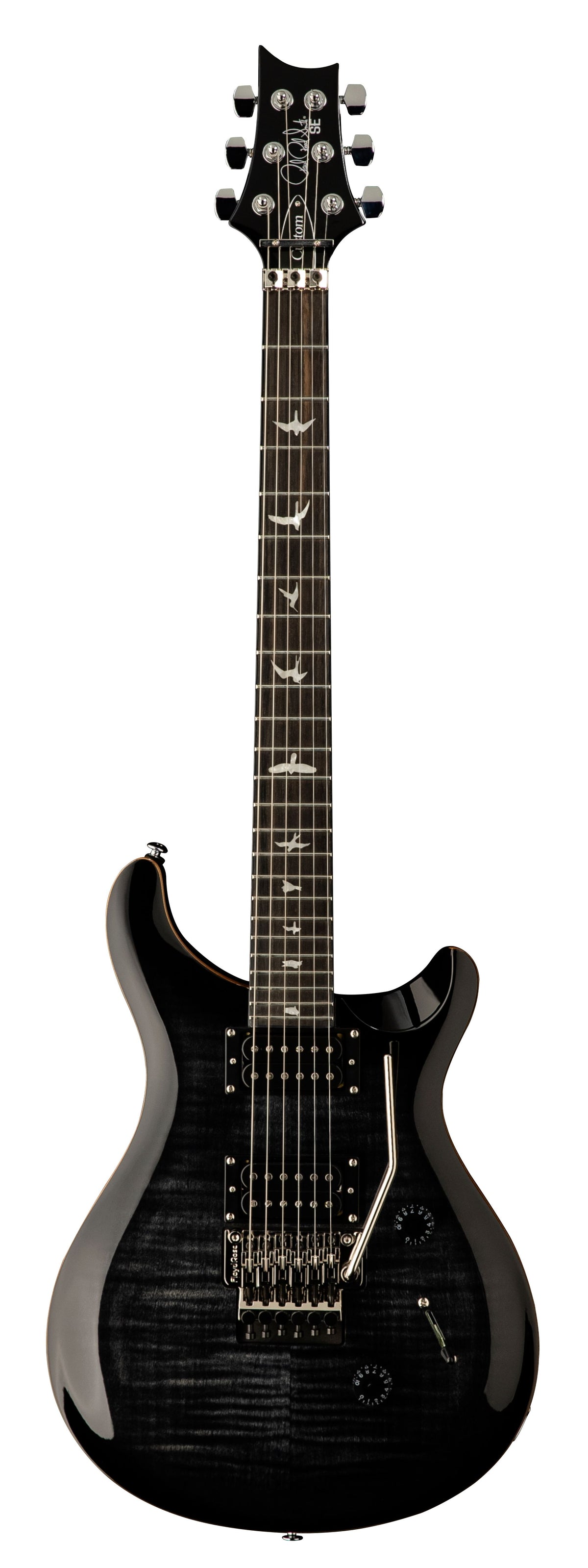 PRS SE Custom 24 Floyd (Charcoal Burst) — Tom Lee Music 