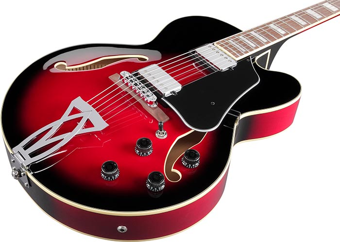 Ibanez AF75TRS (Transparent Red Sunburst)