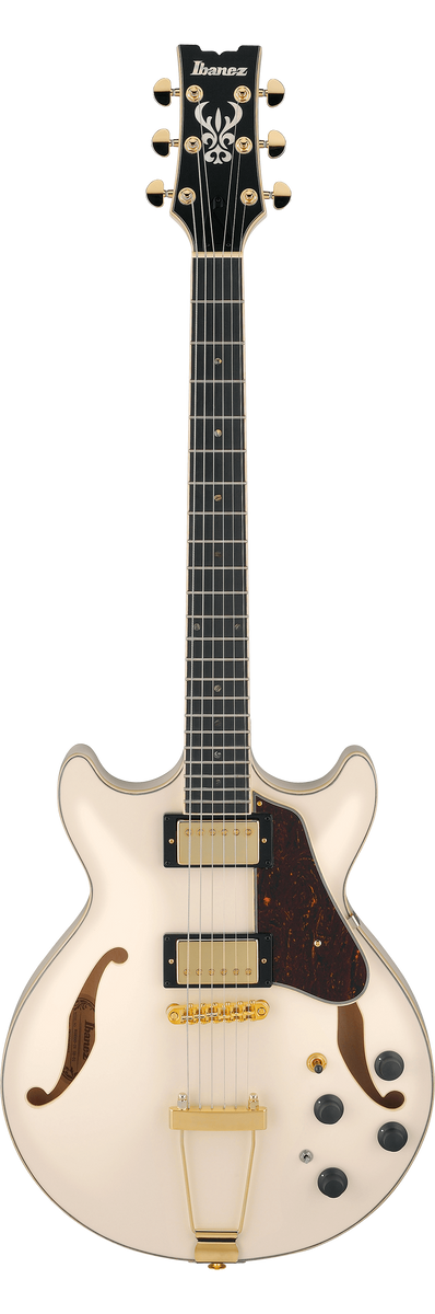 Ibanez / AMH90-IV (Ivory) ネック極細 Ibanezからイシバシ楽器 独占販売モデルのフルアコ 2機種が登場