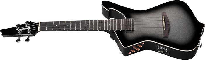 Ibanez UICT100 Ukulele (Metallic Gray Sunburst)