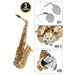 BG France Alto Saxophone Comco Pack for Care & Maintenance