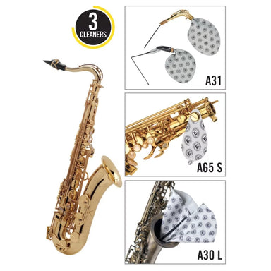 BG France Tenor Saxophone Comco Pack for Care & Maintenance