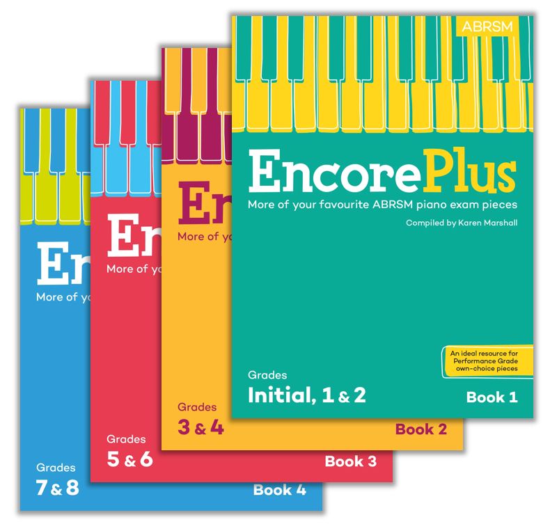 (預售7折 Pre-order 30% off) (Package) ABRSM Encore Plus: Book 1 - 4, Grades Initial to 8