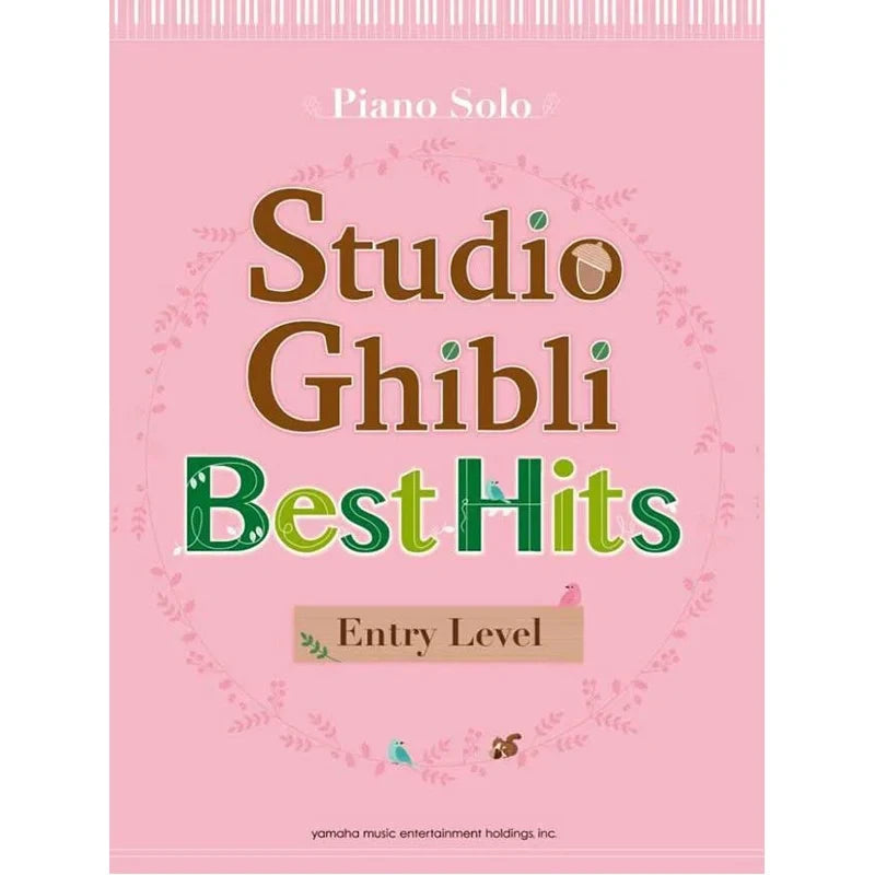 Studio Ghibli Best Hit 10 Entry Level 宮崎駿 吉卜力動畫最佳流行金曲選鋼琴獨奏譜(入門) (新版 Revised)