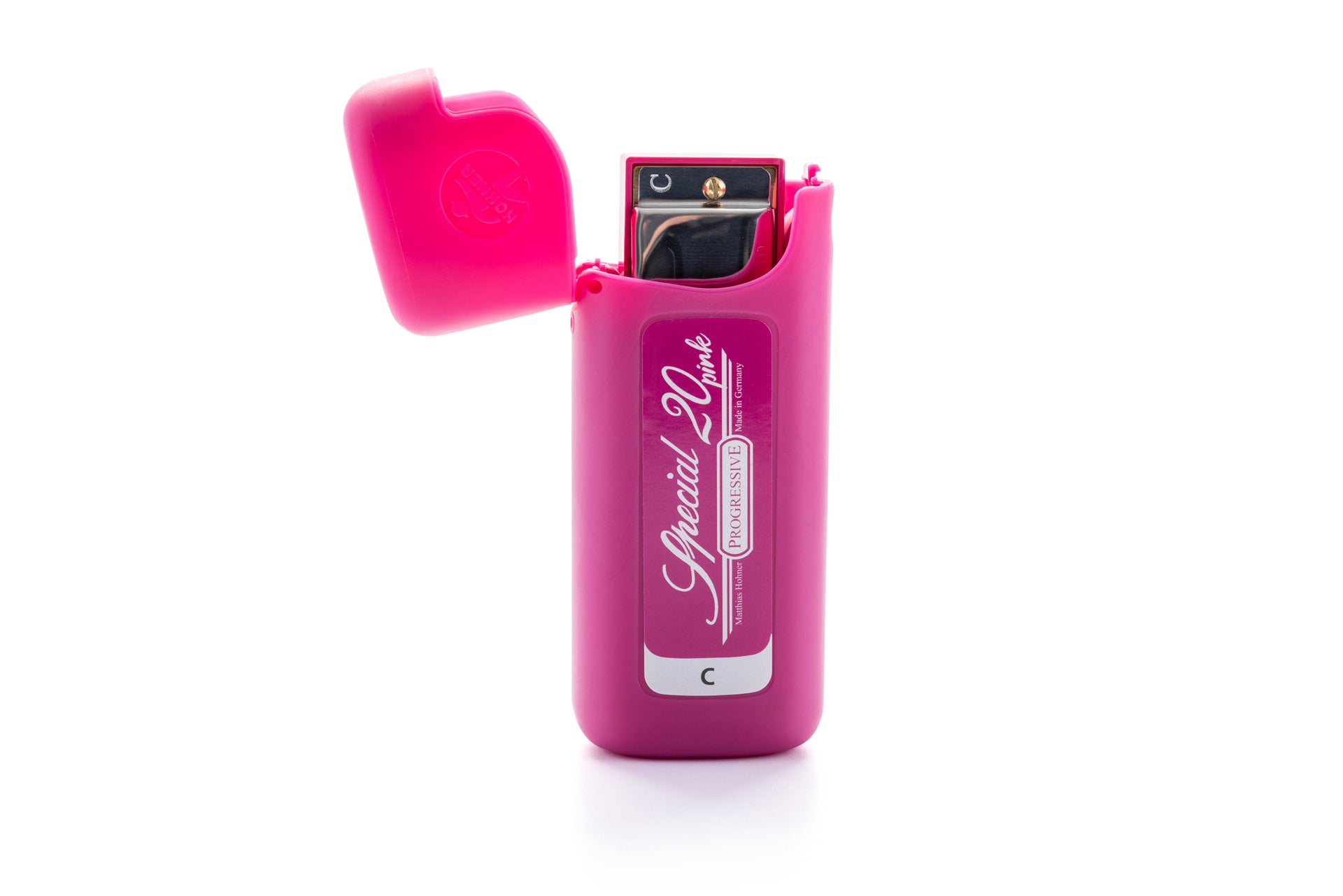 [新設計琴盒] Hohner Special 20 Pink 10孔全音階口琴